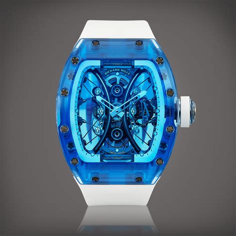 richard mille blue sapphire limited edition.